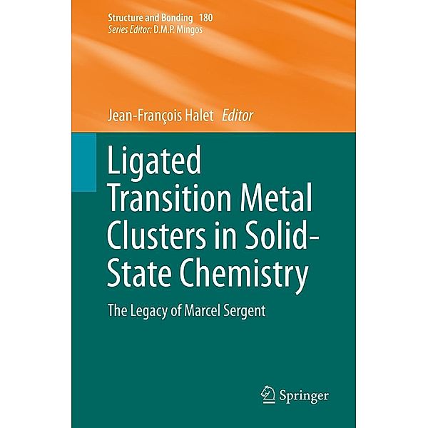 Ligated Transition Metal Clusters in Solid-state Chemistry / Structure and Bonding Bd.180