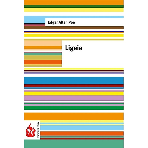 Ligeia (low cost). Limited edition, Edgar Allan Poe