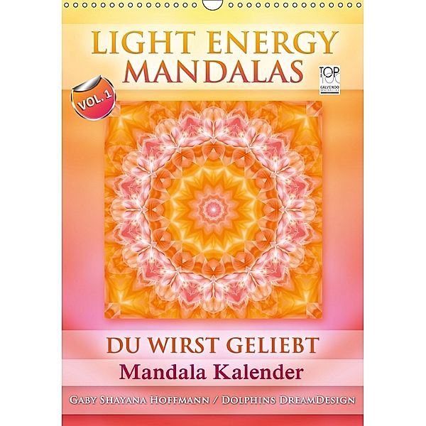 Light Energy Mandalas - Kalender - Vol. 1 (Wandkalender 2018 DIN A3 hoch), Gaby Shayana Hoffmann