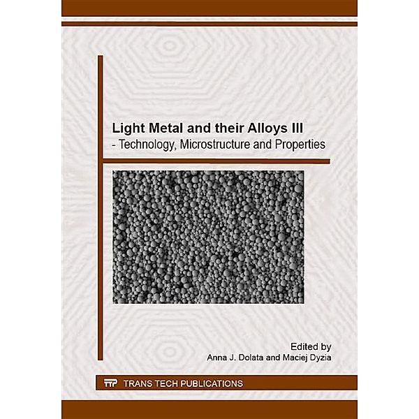 Light Metal and their Alloys III