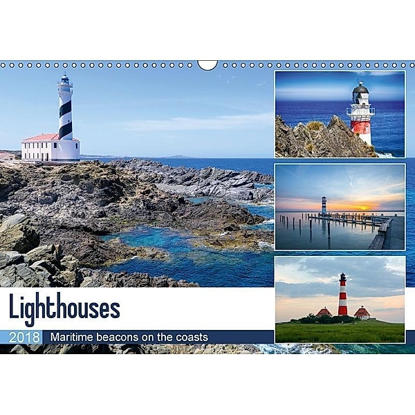 Lighthouses (Wall Calendar 2018 DIN A3 Landscape), Christian Bosse