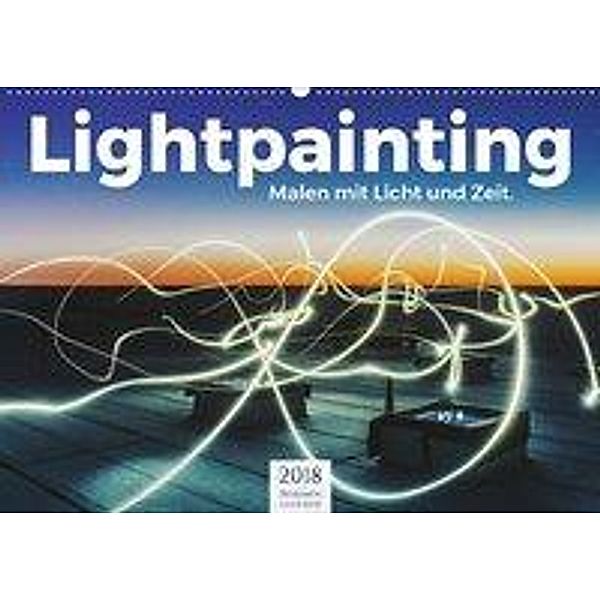 Lightpainting - Malen mit Licht und Zeit (Wandkalender 2018 DIN A2 quer), Benjamin Lederer