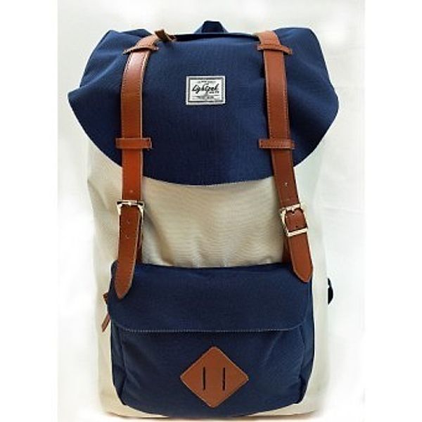 LIGHTPAK Rucksack The Passenger beige/blau