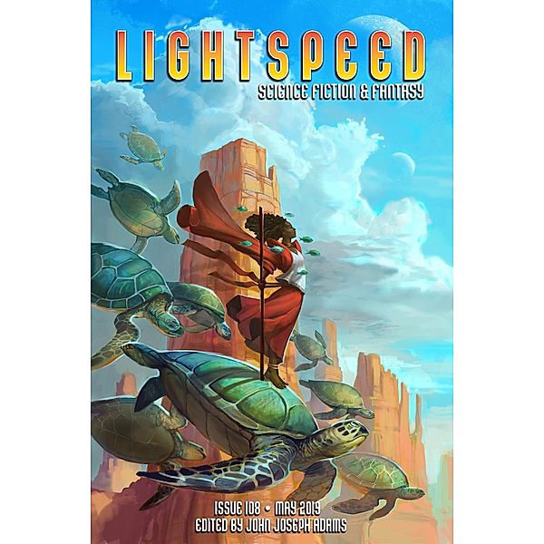 Lightspeed Magazine, Issue 108 (May 2019), John Joseph Adams, Kathleen Kayembe, Nancy Kress, Max Gladstone, Sofia Samatar