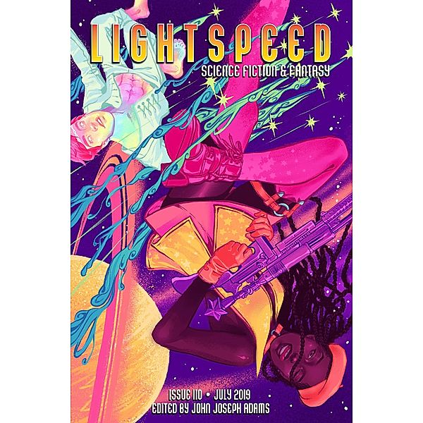 Lightspeed Magazine, Issue 110 (July 2019), John Joseph Adams, Violet Allen, Karen Lord, Indrapramit Das, J. Anderson Coats, Micah Dean Hicks, Adam-Troy Castro, Chris Kluwe, Carrie Vaughn