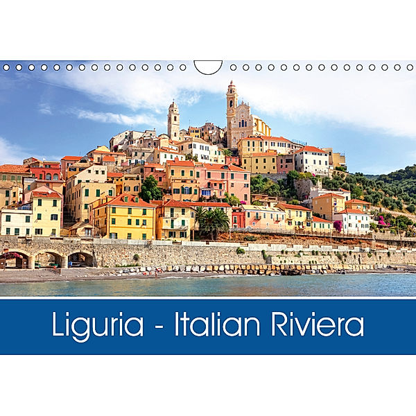 Liguria - Italian Riviera (Wall Calendar 2019 DIN A4 Landscape), Joana Kruse