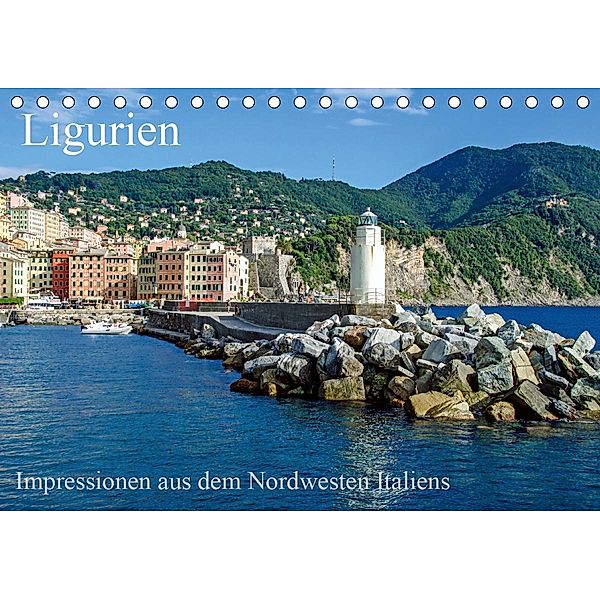 Ligurien - Impressionen aus dem Nordwesten Italiens (Tischkalender 2020 DIN A5 quer), Frank Brehm