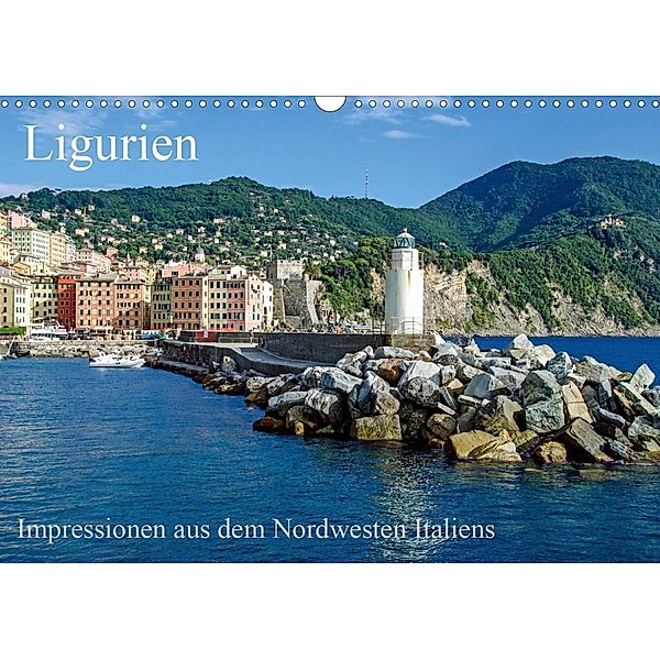 Ligurien - Impressionen aus dem Nordwesten Italiens (Wandkalender 2021 DIN A3 quer), Frank Brehm