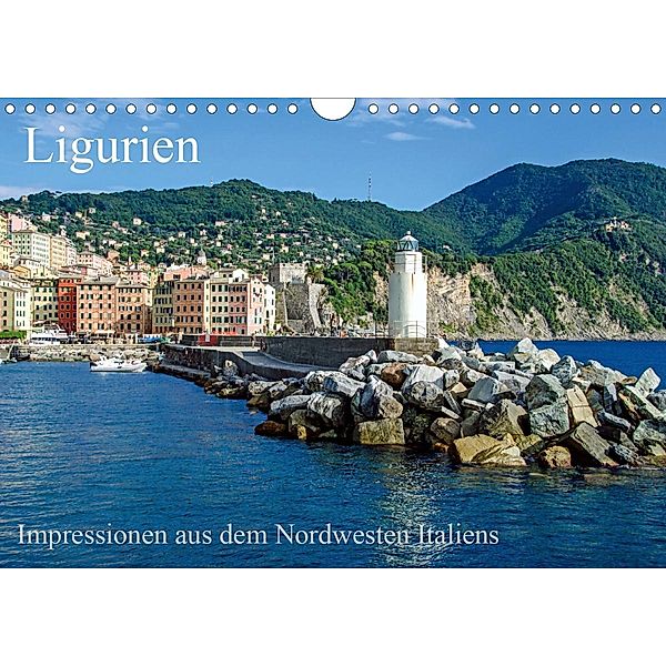 Ligurien - Impressionen aus dem Nordwesten Italiens (Wandkalender 2021 DIN A4 quer), Frank Brehm