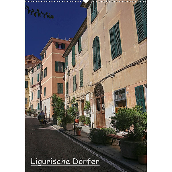 Ligurische Dörfer (Wandkalender 2019 DIN A2 hoch), Marco Odasso