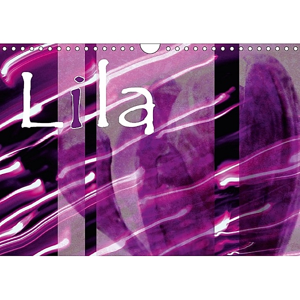 Lila (Wandkalender 2018 DIN A4 quer), tinadefortunata