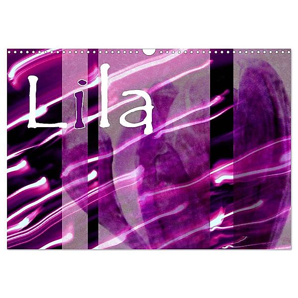 Lila (Wandkalender 2024 DIN A3 quer), CALVENDO Monatskalender, tinadefortunata
