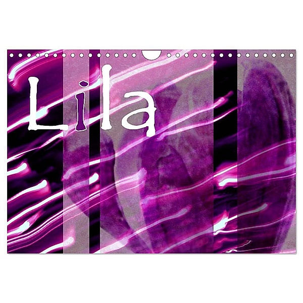 Lila (Wandkalender 2024 DIN A4 quer), CALVENDO Monatskalender, tinadefortunata