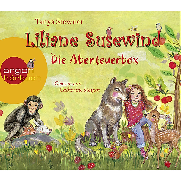 Liliane Susewind - Die Abenteuerbox,8 Audio-CDs, Tanya Stewner