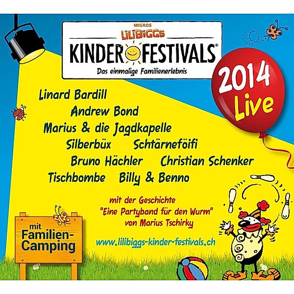 Lilibiggs Kinder-Festivals 2014 - Live, Diverse Interpreten