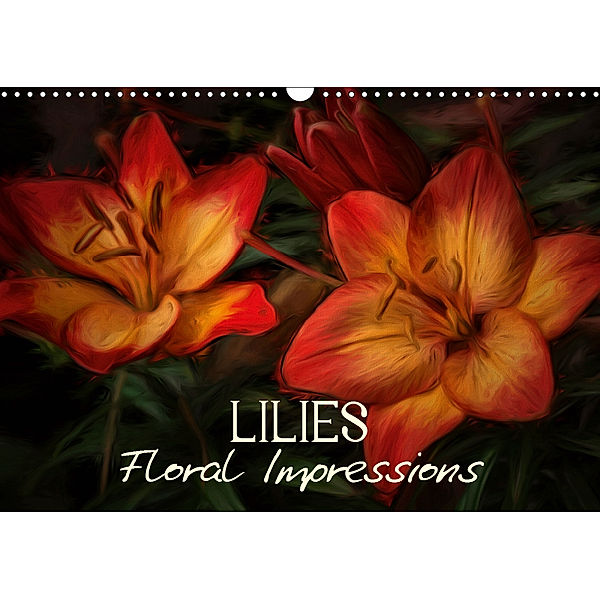 Lilies Floral Impressions (Wall Calendar 2019 DIN A3 Landscape), Vronja Photon