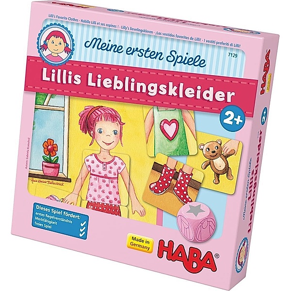Lillis Lieblingskleider (Kinderspiel)