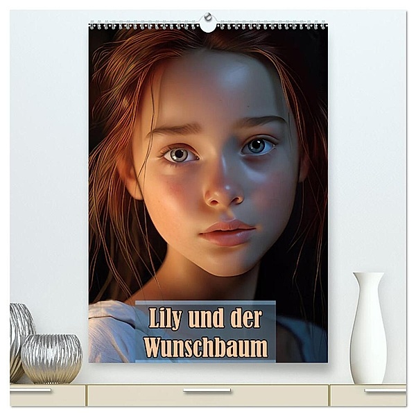 Lily und der Wunschbaum (hochwertiger Premium Wandkalender 2024 DIN A2 hoch), Kunstdruck in Hochglanz, Liselotte Brunner-Klaus