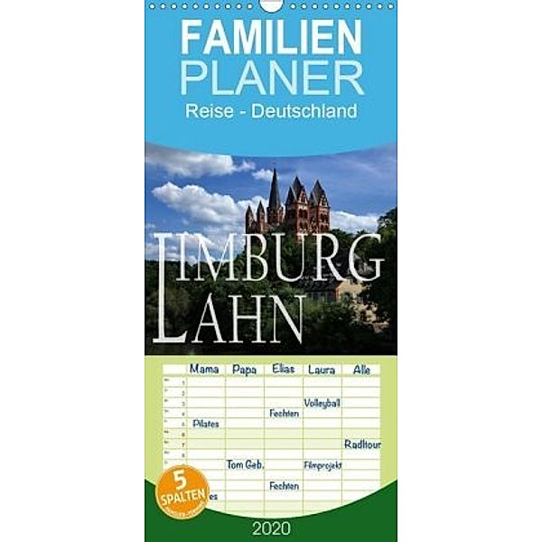 LIMBURG a.d. LAHN - Familienplaner hoch (Wandkalender 2020 , 21 cm x 45 cm, hoch)
