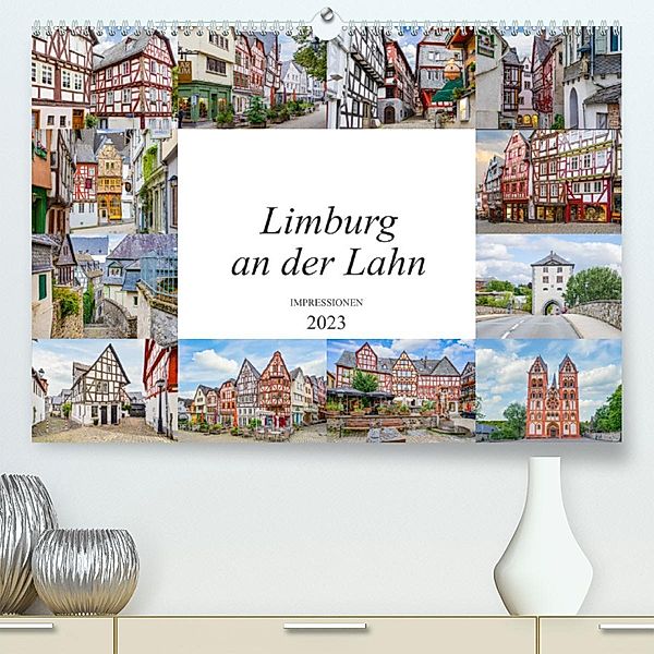 Limburg an der Lahn Impressionen (Premium, hochwertiger DIN A2 Wandkalender 2023, Kunstdruck in Hochglanz), Dirk Meutzner