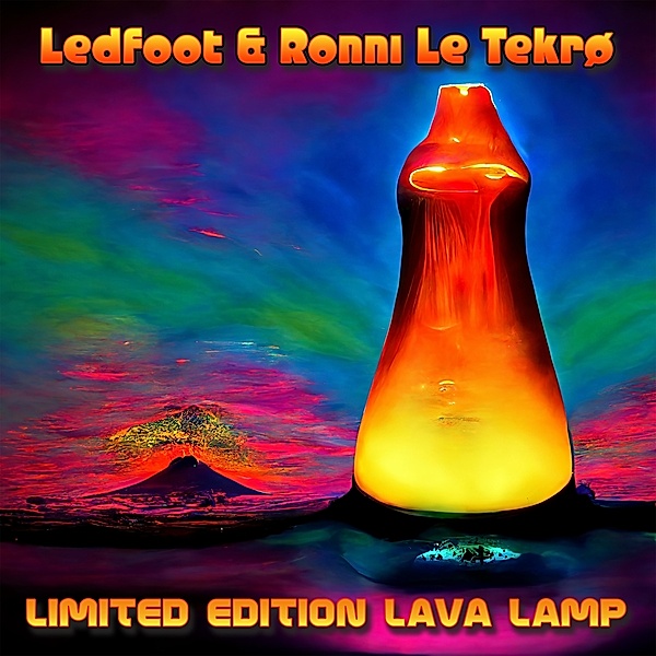 Limited Ed Lava Lamp, Ledfoot, Ronni Le Tekro