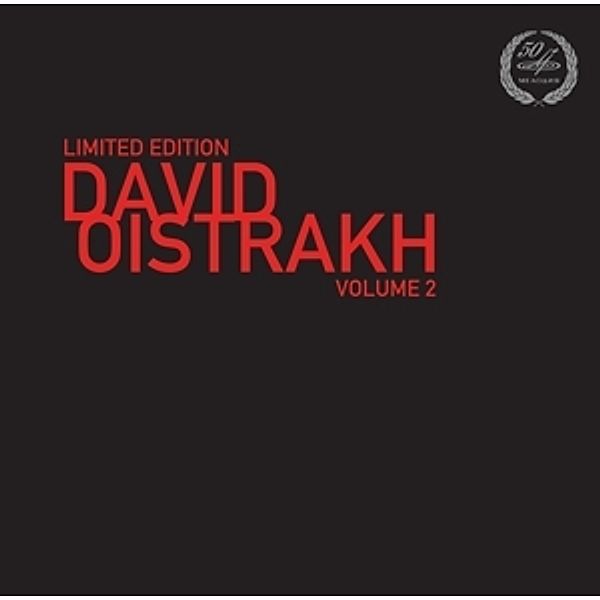 Limited Edition David Oistrakh Vol.2 (Vinyl), David Oistrach, Sviatoslav Richter