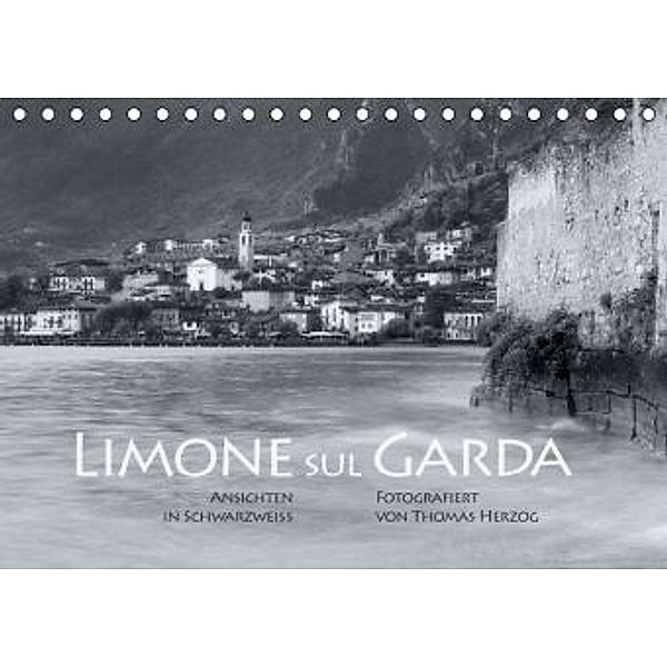 Limone sul Garda schwarzweiß (Tischkalender 2015 DIN A5 quer), Thomas Herzog