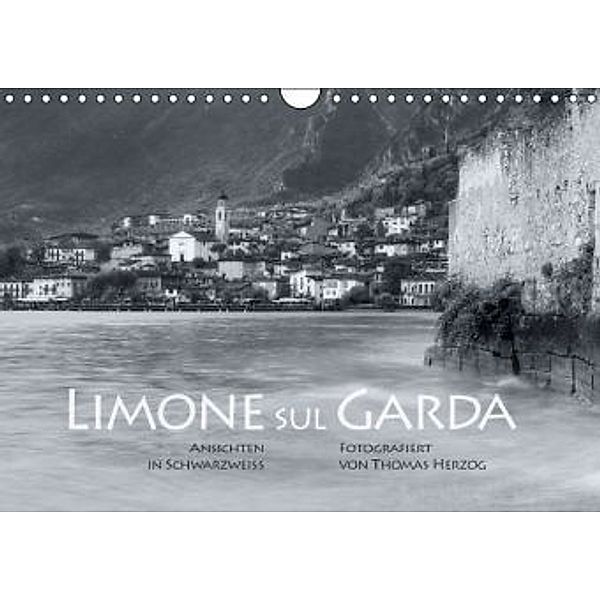 Limone sul Garda schwarzweiß (Wandkalender 2015 DIN A4 quer), Thomas Herzog