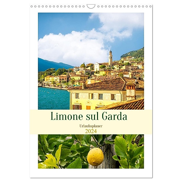 Limone sul Garda - Urlaubsplaner (Wandkalender 2024 DIN A3 hoch), CALVENDO Monatskalender, Calvendo, Nina Schwarze