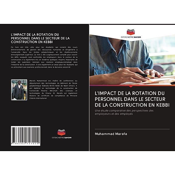 L'IMPACT DE LA ROTATION DU PERSONNEL DANS LE SECTEUR DE LA CONSTRUCTION EN KEBBI, Muhammad Marafa