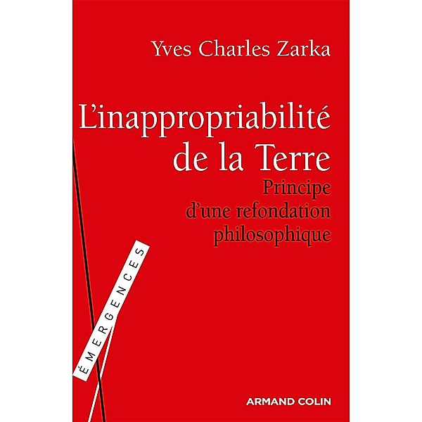 L'inappropriabilité de la Terre / Hors Collection, Yves Charles Zarka