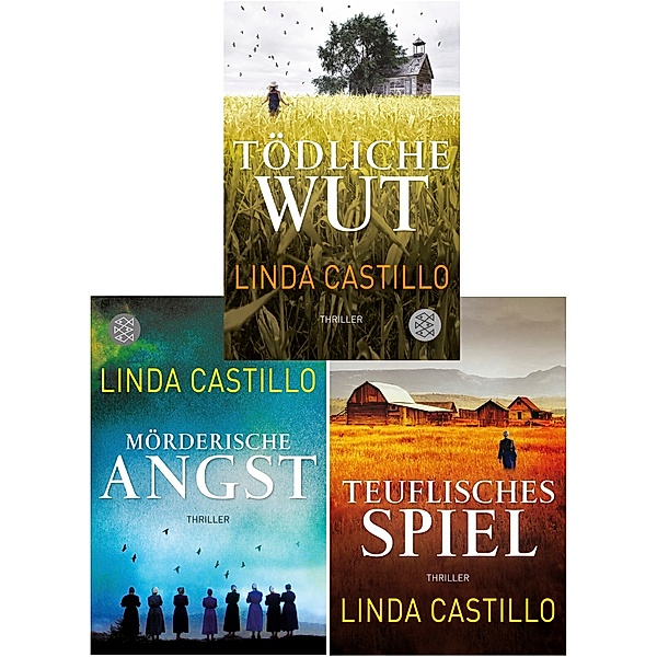 Linda Castillo Thriller Paket, 3 Bände, Linda Castillo