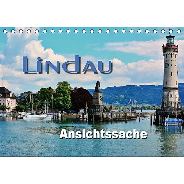Lindau - Ansichtssache (Tischkalender 2021 DIN A5 quer), Thomas Bartruff