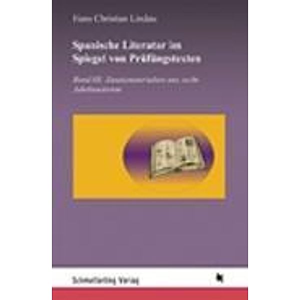 Lindau, H: Spanische Lit. 3, Hans Christian Lindau