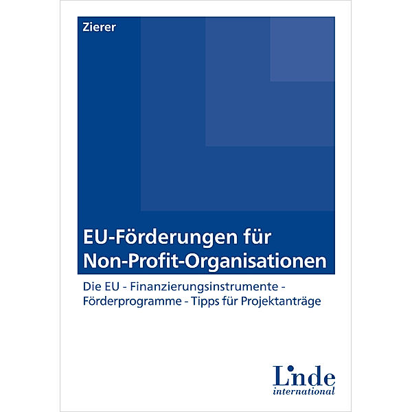 Linde international / EU-Förderungen für Non-Profit-Organisationen, Brigitta Zierer