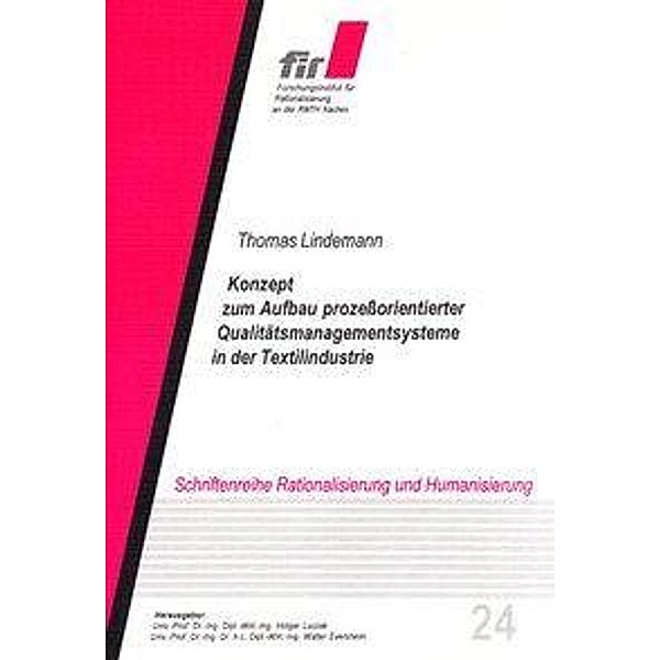 Lindemann, T: Konzept zum Aufbau prozessorientierter Qualitä, Thomas Lindemann