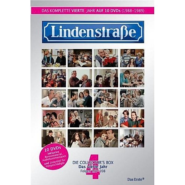 Lindenstrasse - Das vierte Jahr, Hans W. Geissendörfer, Michael Meisheit, Maria Elisabeth Straub, Irene Fischer, Martina Borger, Susanne Kraft, Catrin Lüth, Barbara Piazza, Marcus Seibert