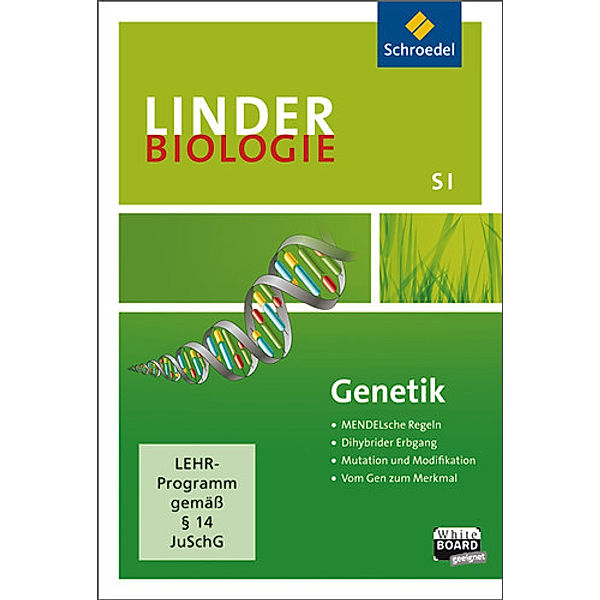 Linder Biologie, Lernsoftware für die Sekundarstufe I: Genetik, CD-ROM