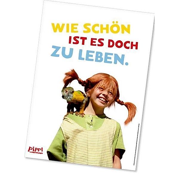 Lindgren, A: Pippi (Film) Poster Affe, Astrid Lindgren