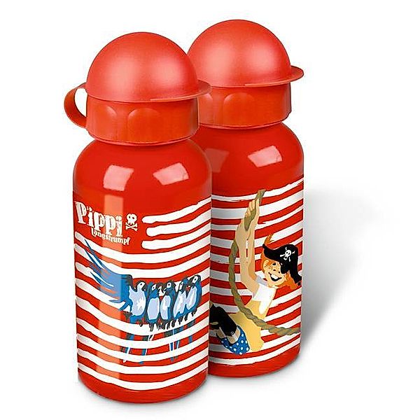 Lindgren, A: Pippi Langstrumpf Alu-Trinkflasche, Astrid Lindgren