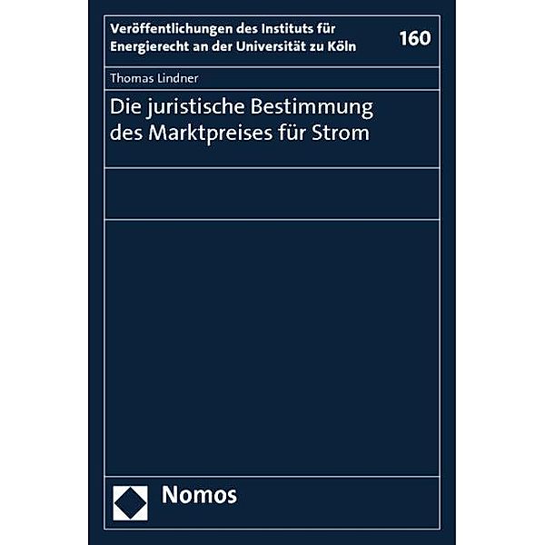 Lindner, T: Die juristische Bestimmung des Marktpreises, Thomas Lindner