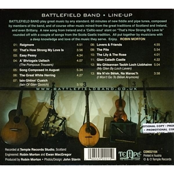 Line-Up, Battlefield Band