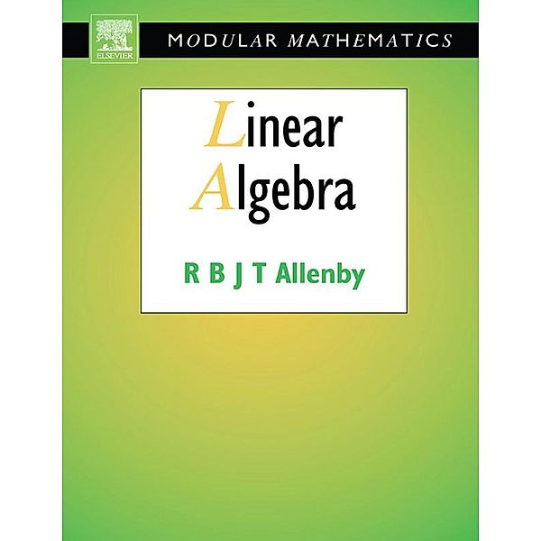 Linear Algebra, Reg Allenby