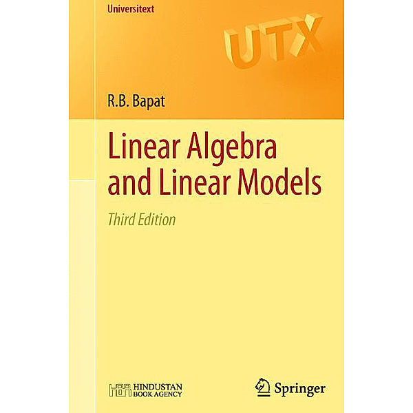 Linear Algebra and Linear Models, Ravindra B. Bapat