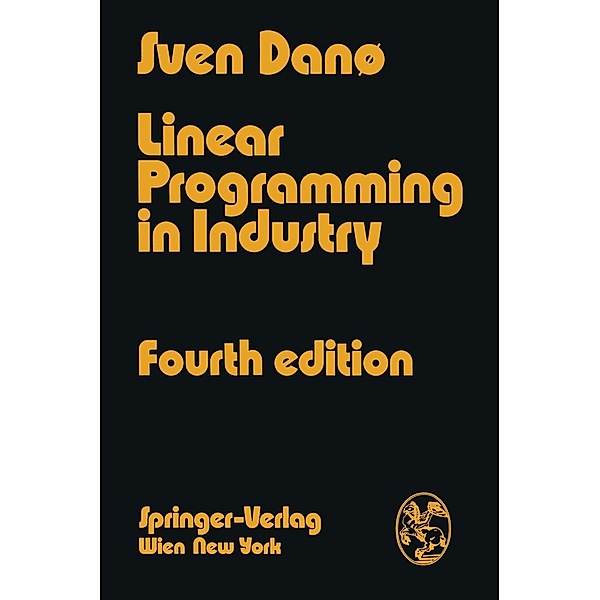 Linear Programming in Industry, Sven Dano