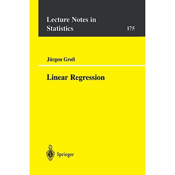 Linear Regression, Jürgen Groß