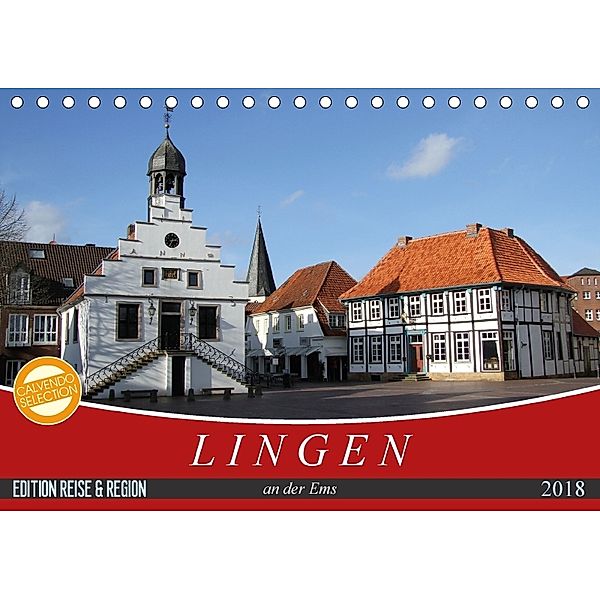 LINGEN an der Ems (Tischkalender 2018 DIN A5 quer), SchnelleWelten