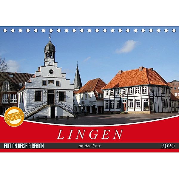 LINGEN an der Ems (Tischkalender 2020 DIN A5 quer)