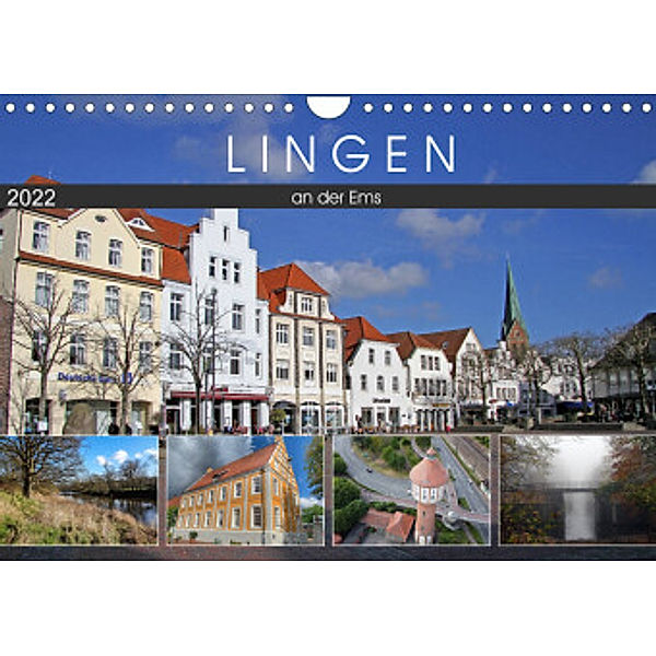 LINGEN an der Ems (Wandkalender 2022 DIN A4 quer), SchnelleWelten