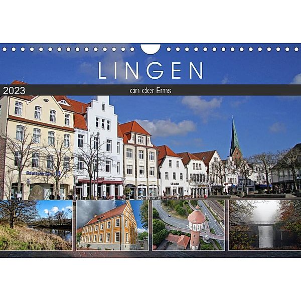 LINGEN an der Ems (Wandkalender 2023 DIN A4 quer), Schnellewelten